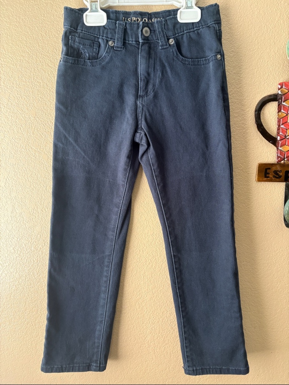 U.S. Polo Assn. Dark Navy Slim Straight Jeans